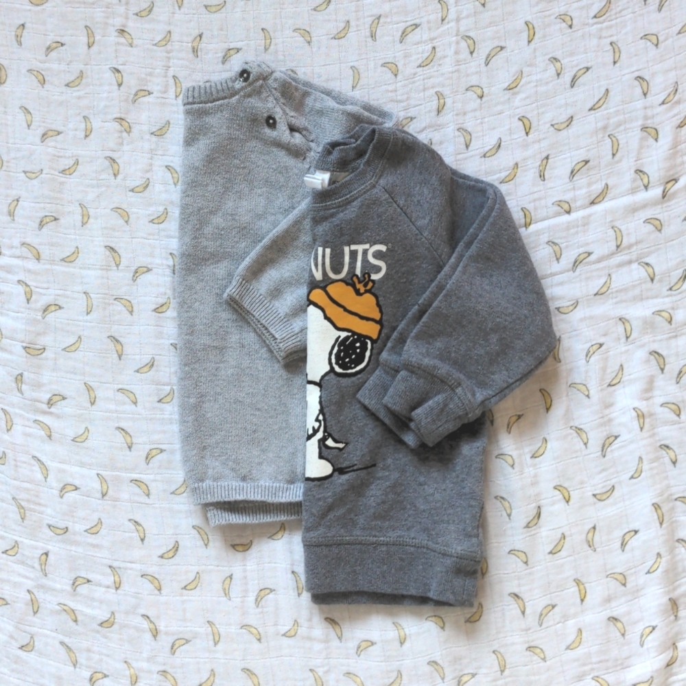 H&M toddler boy sweater and sweatshirt